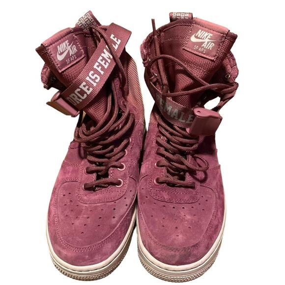 Nike Air Force 1 SF AF1 Force Is Female Women's High Top Shoe Size 7.5 - Picture 2 of 7